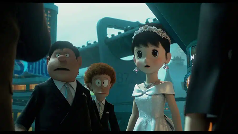 Nobita has doubts about marrying Shizuka in Stand by Me Doraemon 2